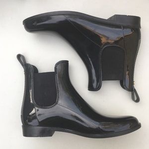 Sam Edelman | Tinsley Glossy Black Rain Boot